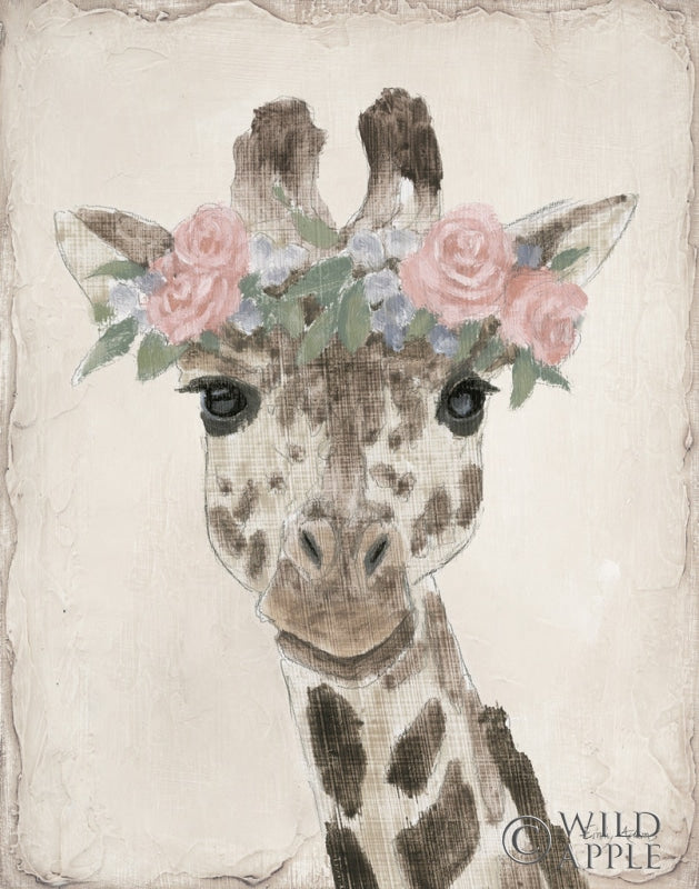 Reproduction of Flower Friends II Neutral by Emily Adams - Wall Decor Art