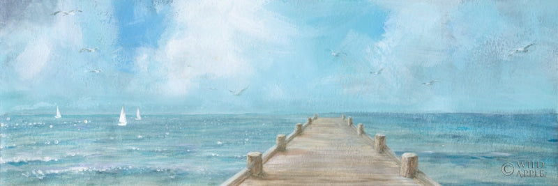 Reproduction of Summer Dock Panel by Danhui Nai - Wall Decor Art