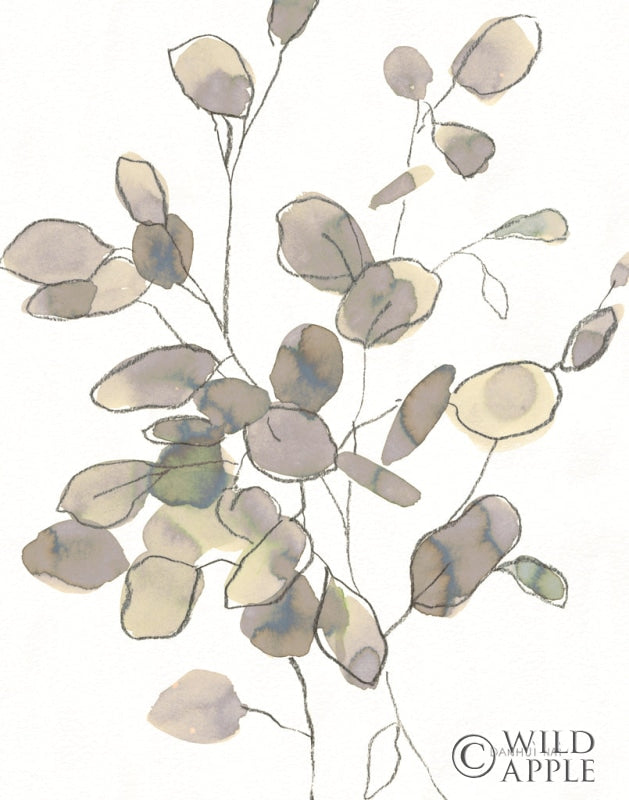 Reproduction of Transparent Leaves Dark Crop by Danhui Nai - Wall Decor Art
