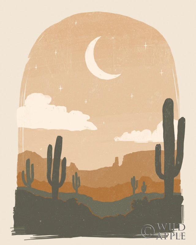 Reproduction of Warm Desert II by Janelle Penner - Wall Decor Art