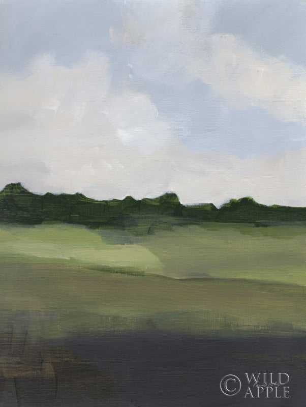 Reproduction of Green Hillside by Pamela Munger - Wall Decor Art