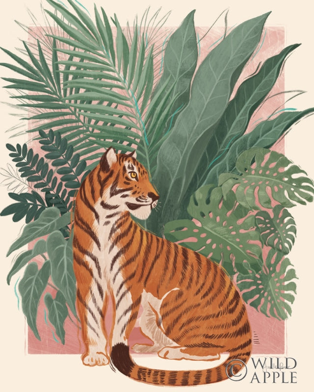 Reproduction of Majestic Cats II No Woman by Janelle Penner - Wall Decor Art