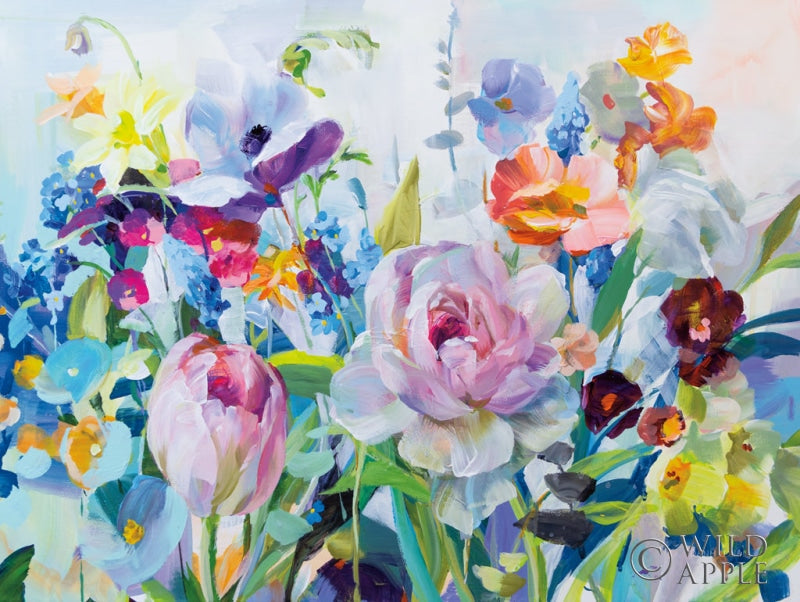 Reproduction of High Summer Garden II by Danhui Nai - Wall Decor Art