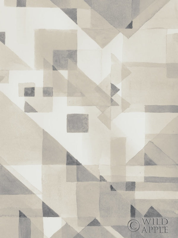 Reproduction of Try Angles IV Neutral Crop by Danhui Nai - Wall Decor Art