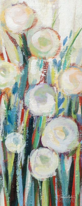 Reproduction of Sprinkled White Flowers I Crop by Silvia Vassileva - Wall Decor Art