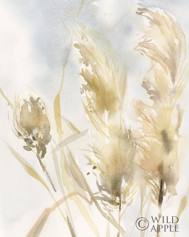 Reproduction of Pampas Grasses III by Katrina Pete - Wall Decor Art