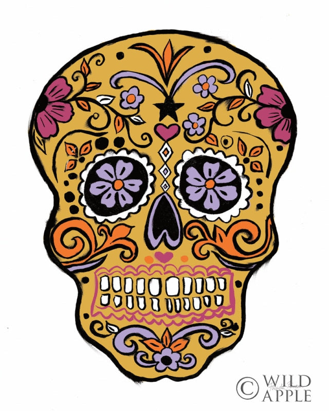 Reproduction of Homage to Frida V Marigold by Farida Zaman - Wall Decor Art