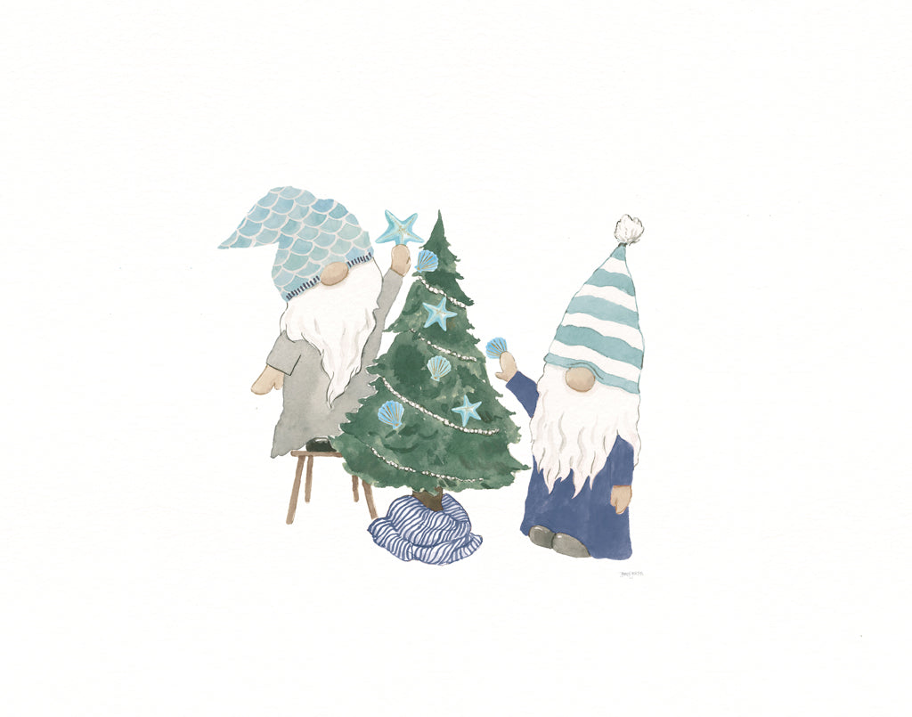 Reproduction of Winter Gnomes IV by Jenaya Jackson - Wall Decor Art