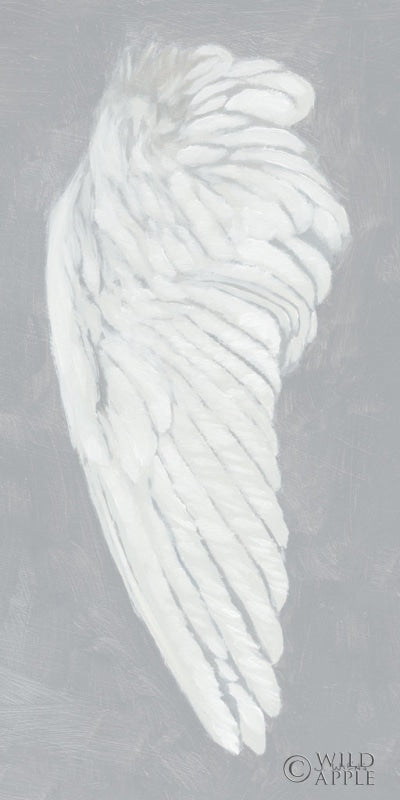 Reproduction of Wings II on Gray Flipped by James Wiens - Wall Decor Art
