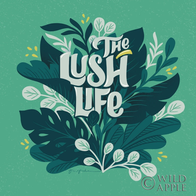 Reproduction of Lush Life V by Gia Graham - Wall Decor Art