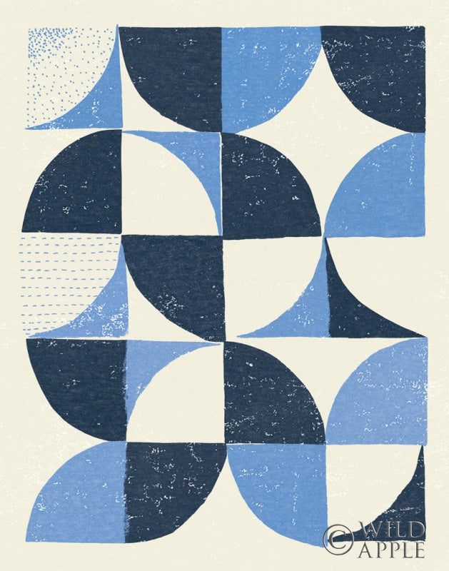 Reproduction of Colorful Night Sky II Blue by Courtney Prahl - Wall Decor Art