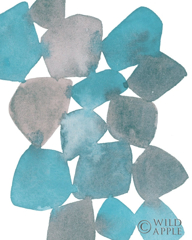 Reproduction of Boho Beautiful II Blue by Moira Hershey - Wall Decor Art