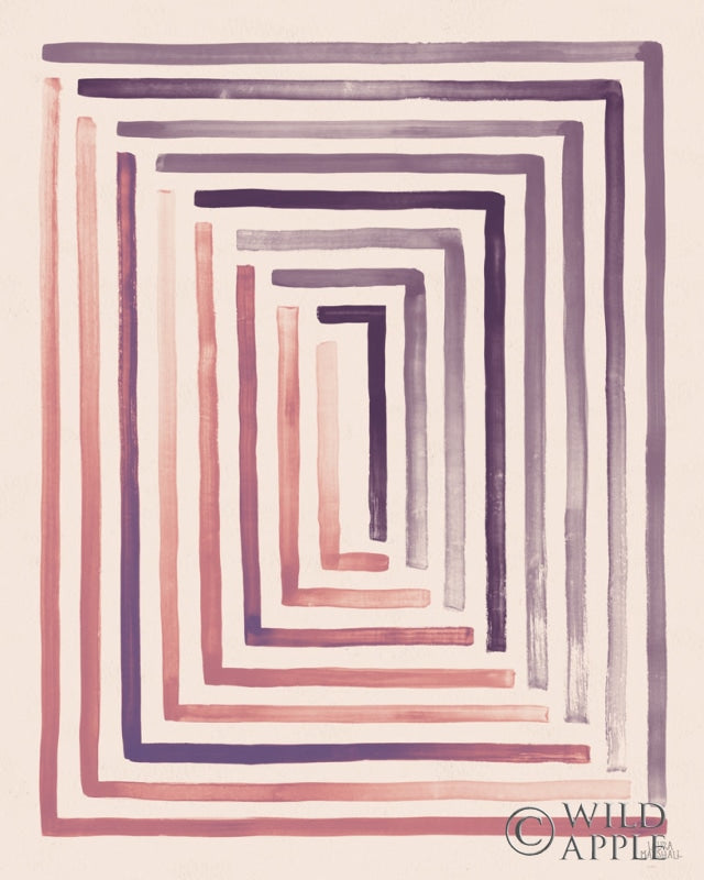 Reproduction of Red and Blue Sunset II by Laura Marshall - Wall Decor Art