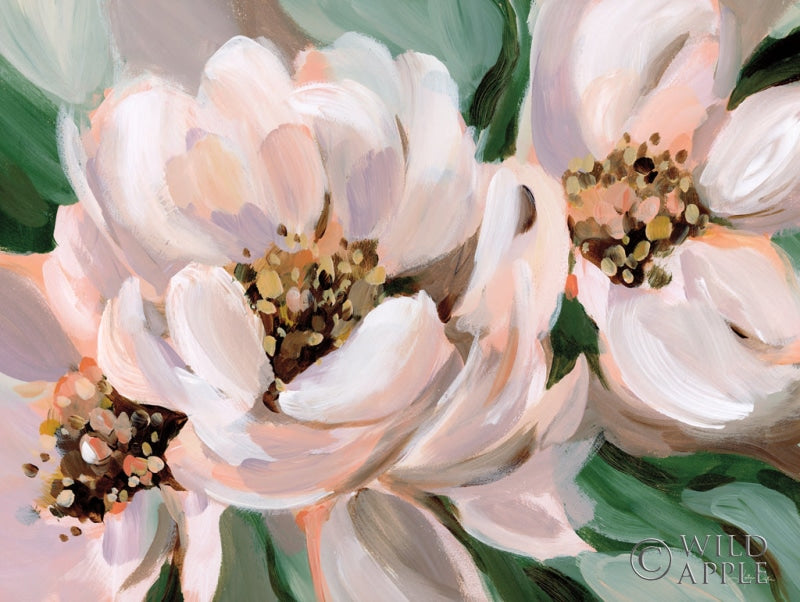 Reproduction of Blush Peonies by Katrina Pete - Wall Decor Art