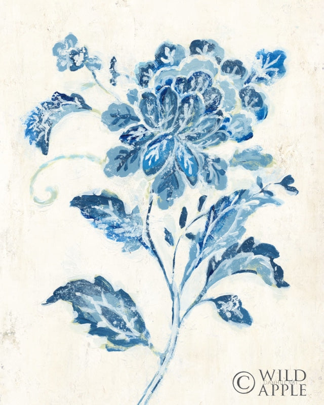 Reproduction of Exotic Elegance Floral III Cream by Danhui Nai - Wall Decor Art