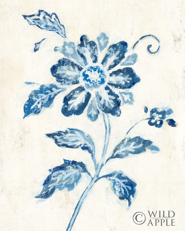 Reproduction of Exotic Elegance Floral IV Cream by Danhui Nai - Wall Decor Art