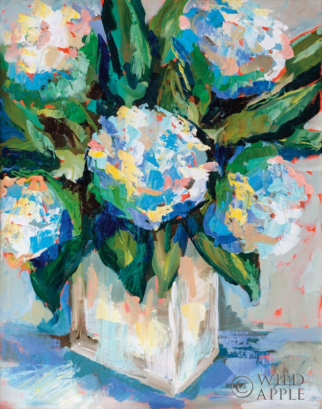 Reproduction of White Wash by Jeanette Vertentes - Wall Decor Art