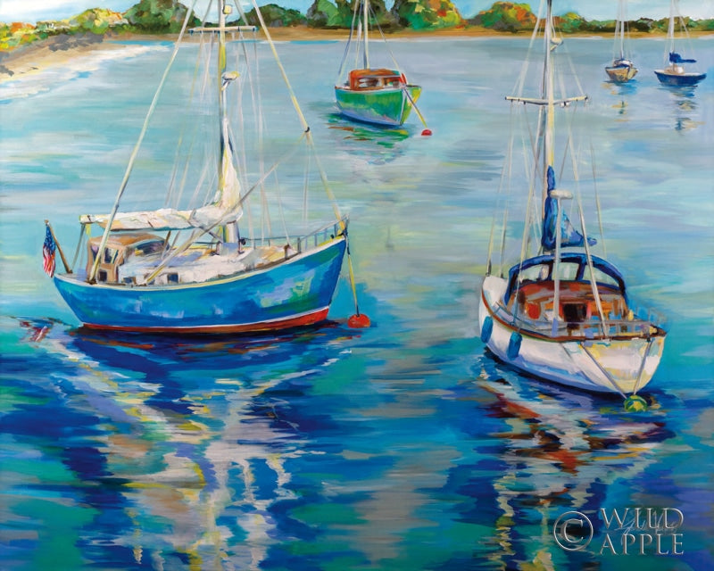 Reproduction of In the Cove by Jeanette Vertentes - Wall Decor Art
