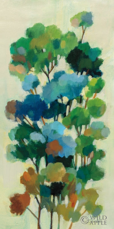 Reproduction of Green Branches II by Silvia Vassileva - Wall Decor Art