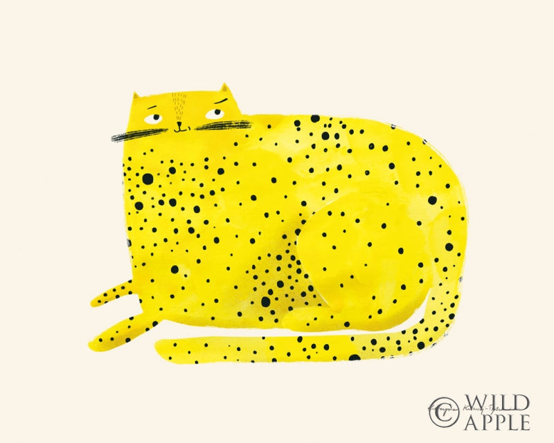 Reproduction of Cat by Kasia Kucwaj-Tybur - Wall Decor Art