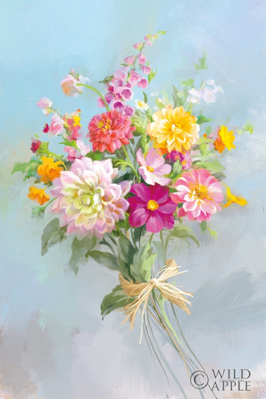 Reproduction of Country Bouquet I v2 by Danhui Nai - Wall Decor Art