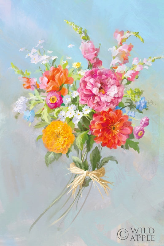 Reproduction of Country Bouquet II v2 by Danhui Nai - Wall Decor Art
