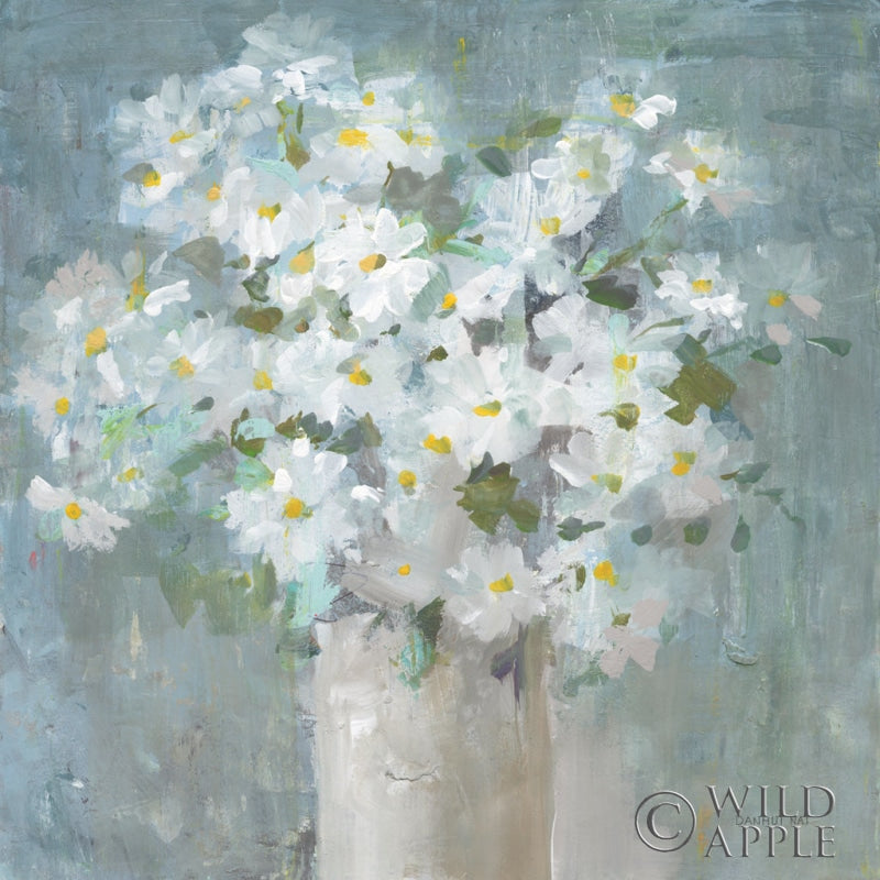 Reproduction of Daisies All Day Light by Danhui Nai - Wall Decor Art