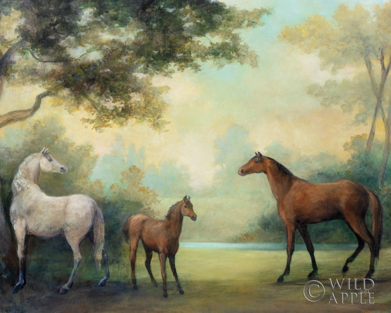 Reproduction of Near the Pasture Light Crop by Julia Purinton - Wall Decor Art