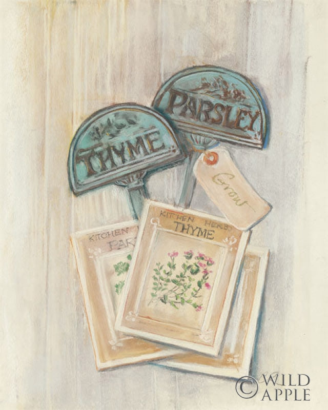 Reproduction of Seed Packs by Carol Rowan - Wall Decor Art