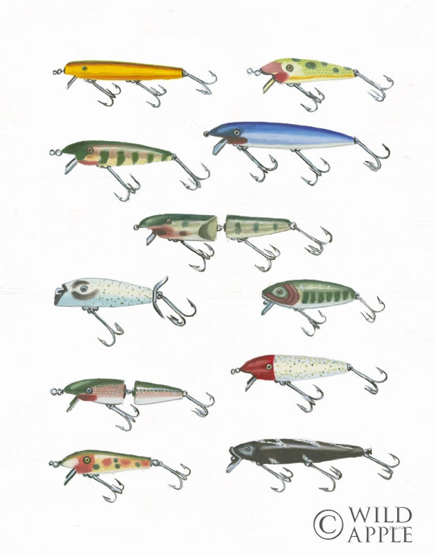 Reproduction of Fresh Catch IV by James Wiens - Wall Decor Art