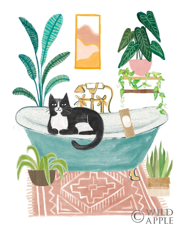 Reproduction of Urban Jungle Bath IV by Mary Urban - Wall Decor Art
