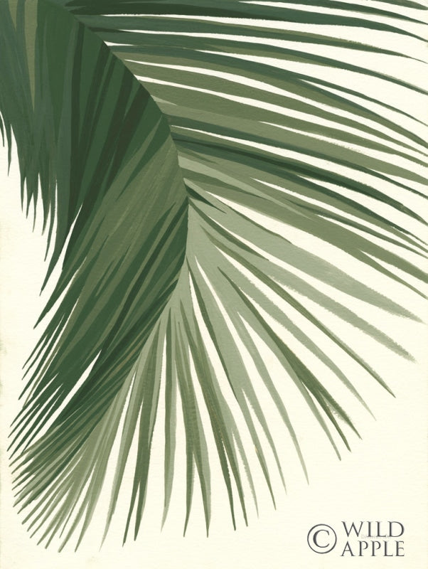 Reproduction of Retro Big Leaf II Green by Danhui Nai - Wall Decor Art