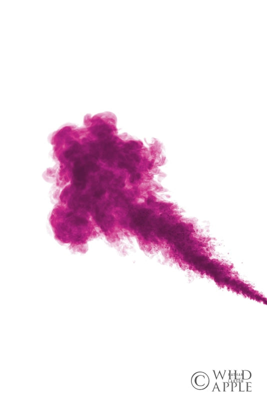 Reproduction of Pink Smoke by Nathan Larson - Wall Decor Art