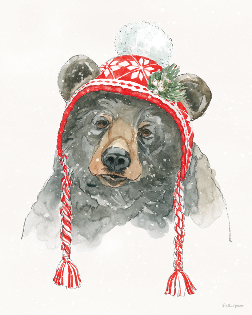 Reproduction of Woodland Animals II by Beth Grove - Wall Decor Art