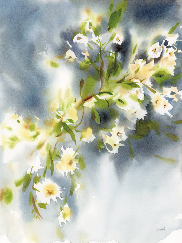 Reproduction of Winter Florals by Katrina Pete - Wall Decor Art