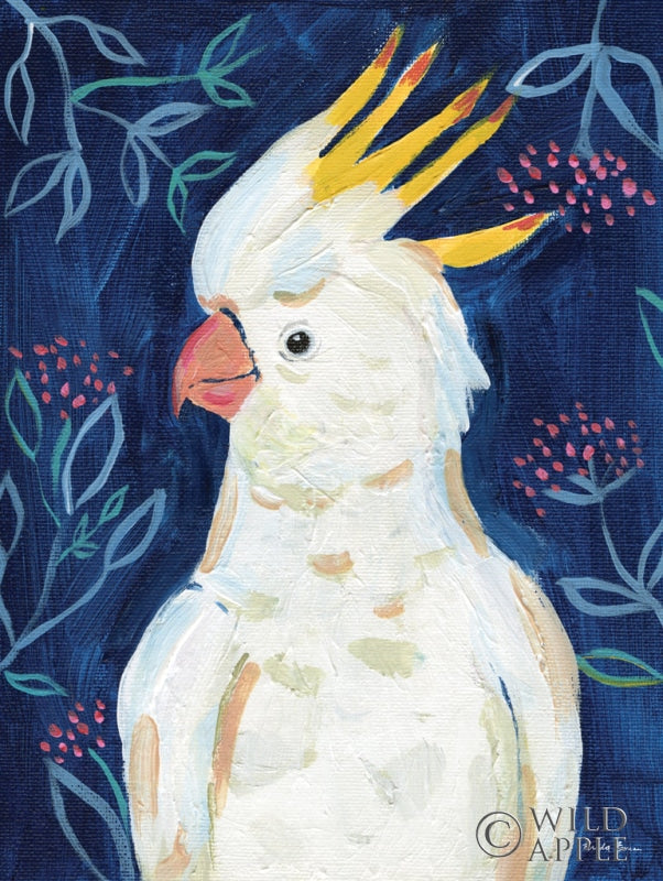 Reproduction of Tropical Cockatoo by Farida Zaman - Wall Decor Art