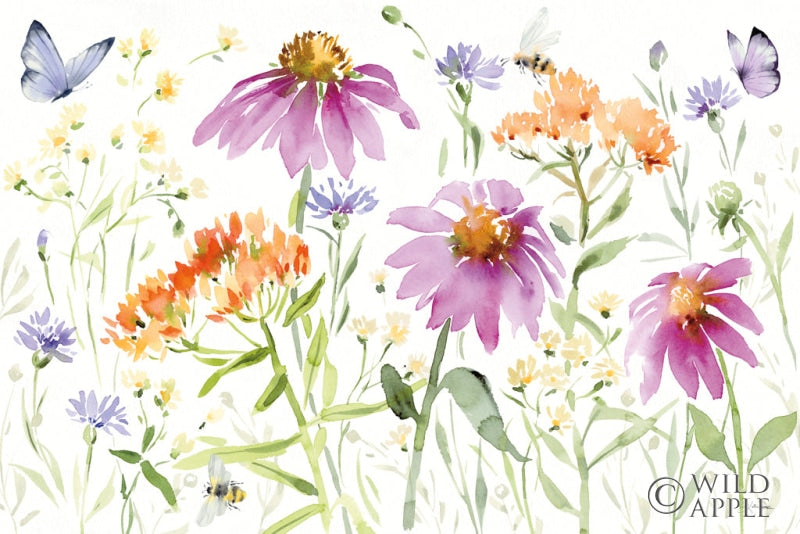 Reproduction of Wild for Wildflowers I by Katrina Pete - Wall Decor Art