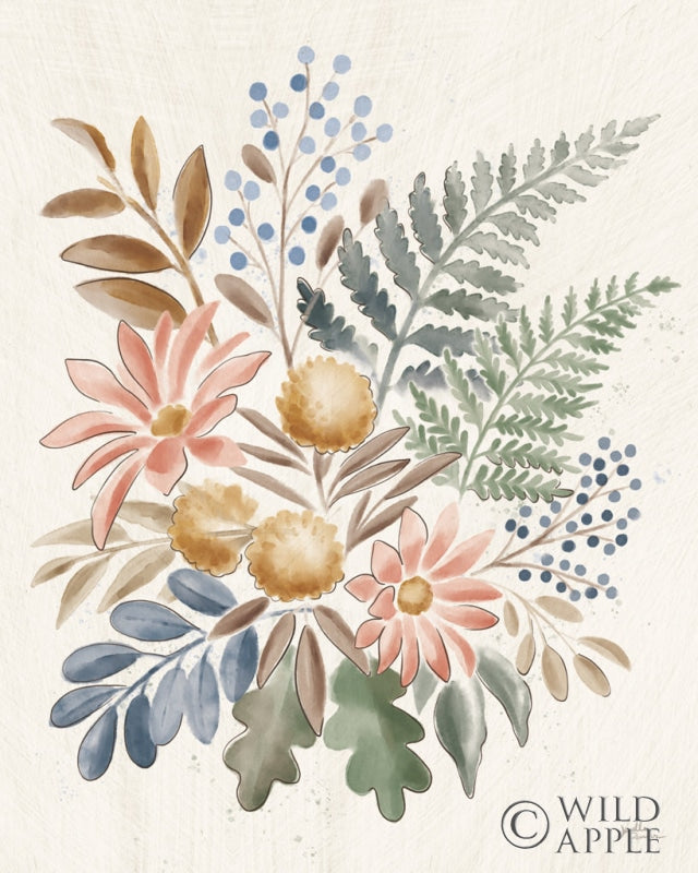 Reproduction of Botanical Blend IV by Janelle Penner - Wall Decor Art