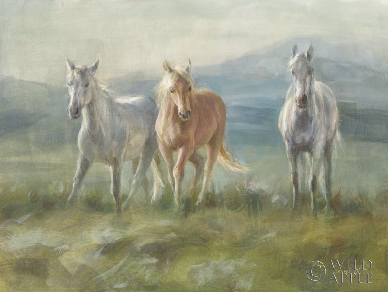 Reproduction of Rangeland Horses by Danhui Nai - Wall Decor Art