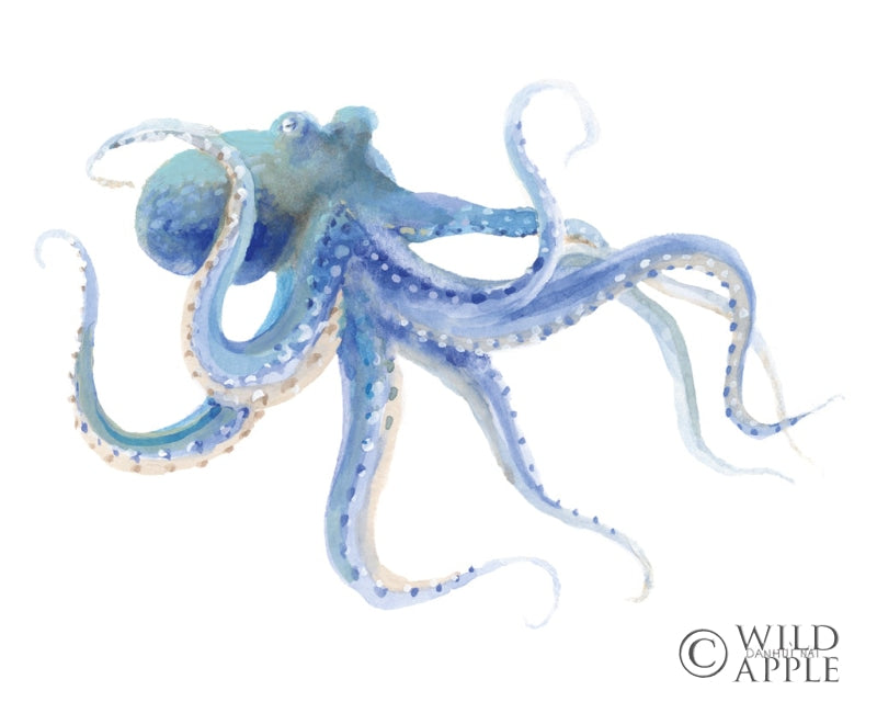 Reproduction of Undersea Octopus by Danhui Nai - Wall Decor Art