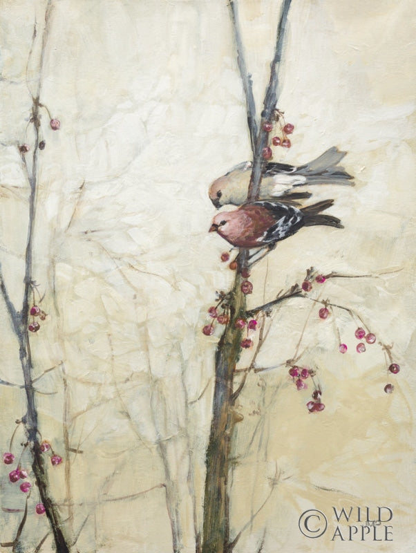 Reproduction of Wings in the Berries by Julia Purinton - Wall Decor Art