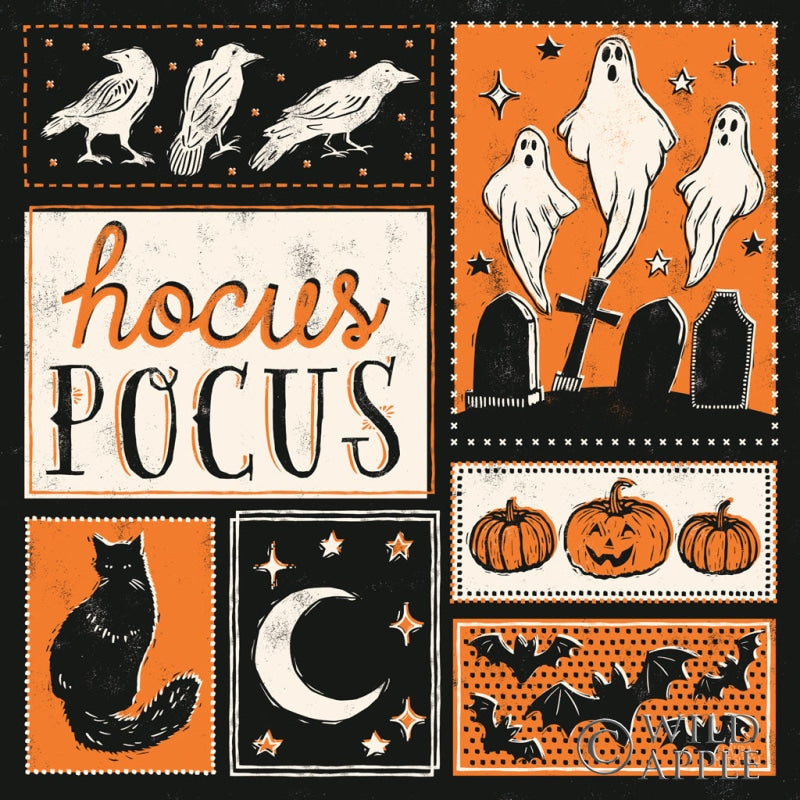 Reproduction of Hocus Pocus VII by Laura Marshall - Wall Decor Art