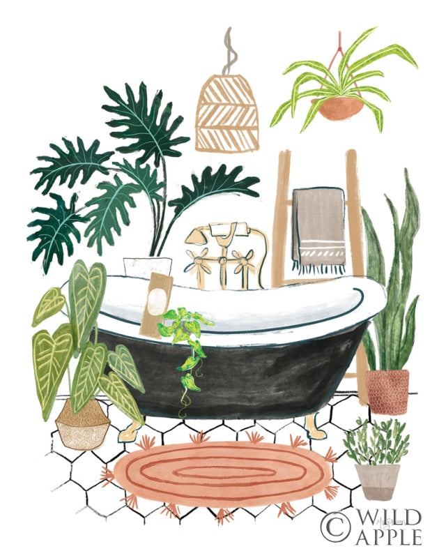 Reproduction of Urban Jungle Bathing II by Mary Urban - Wall Decor Art