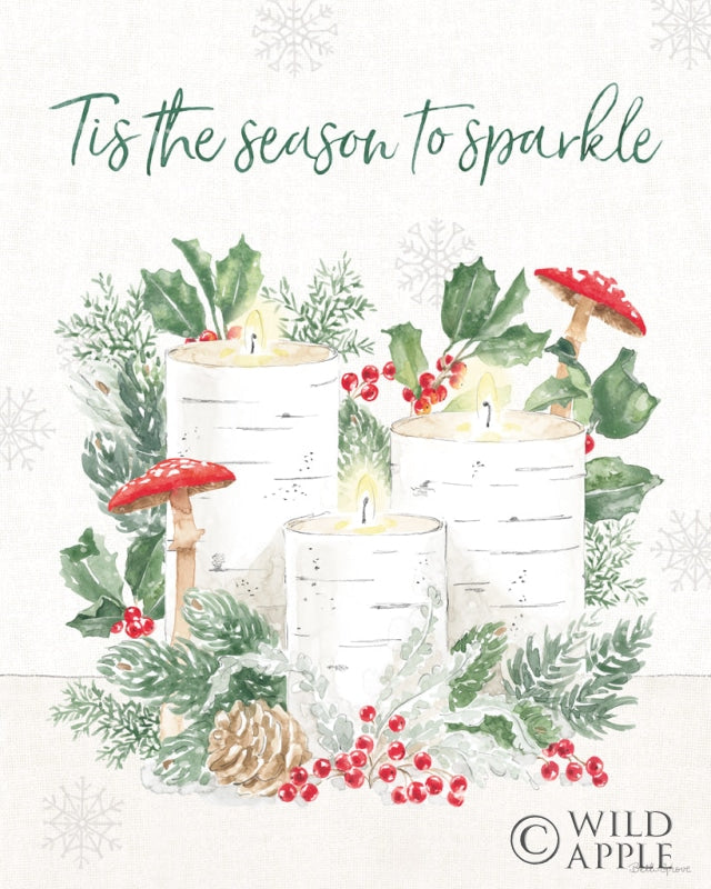 Reproduction of Christmas Charm V by Beth Grove - Wall Decor Art