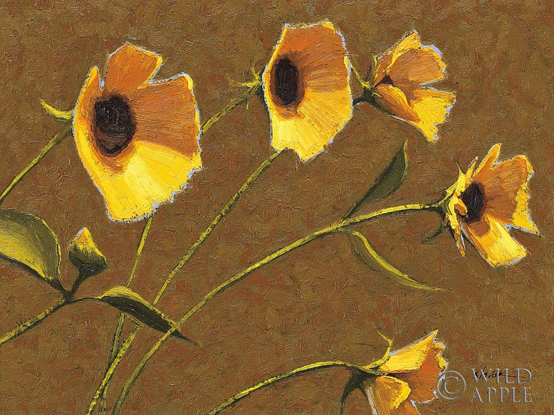 Reproduction of Sunny Flowers III by Shirley Novak - Wall Decor Art