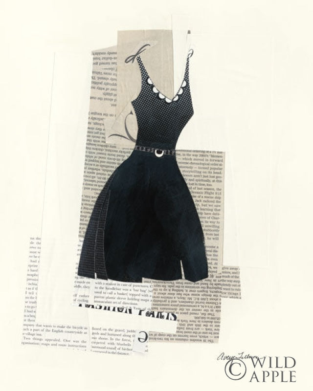 Reproduction of Little Black Dress III by Avery Tillmon - Wall Decor Art