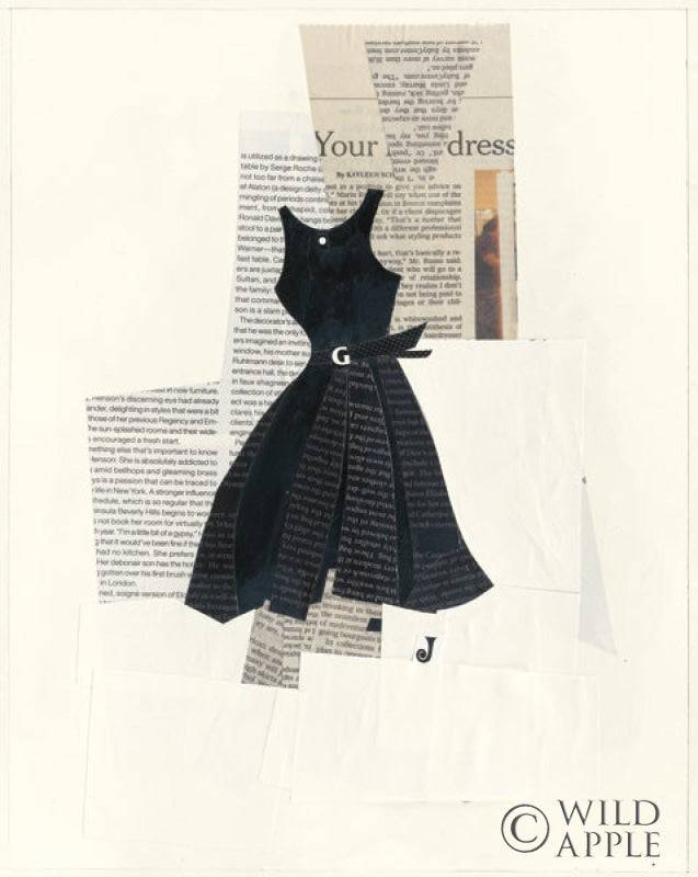Reproduction of Little Black Dress IV by Avery Tillmon - Wall Decor Art