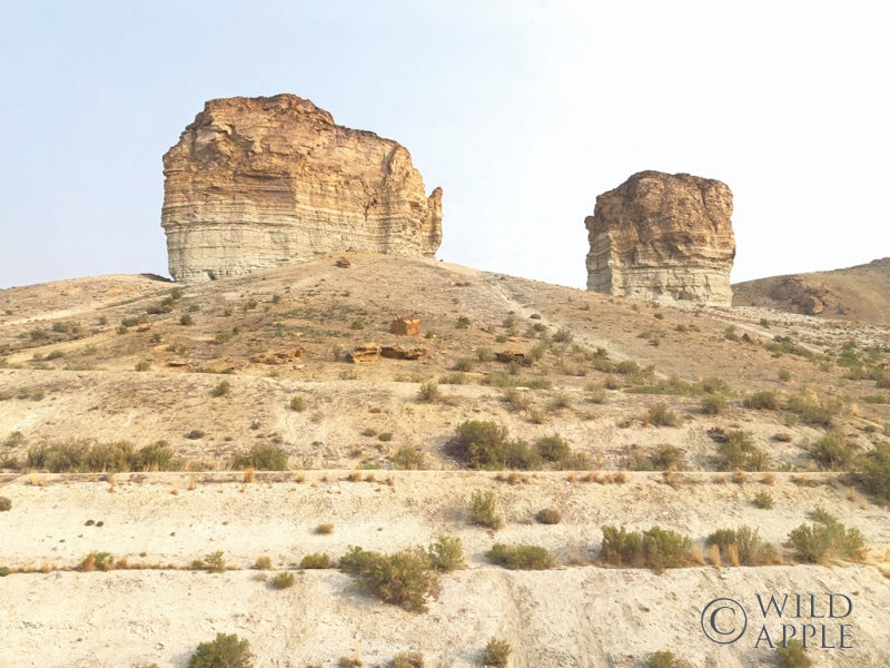Reproduction of Western Buttes by Wild Apple Portfolio - Wall Decor Art
