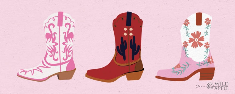 Reproduction of Cowgirly VI by Omar Escalante - Wall Decor Art