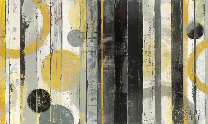 Reproduction of Yellow Zephyr by Mike Schick - Wall Decor Art